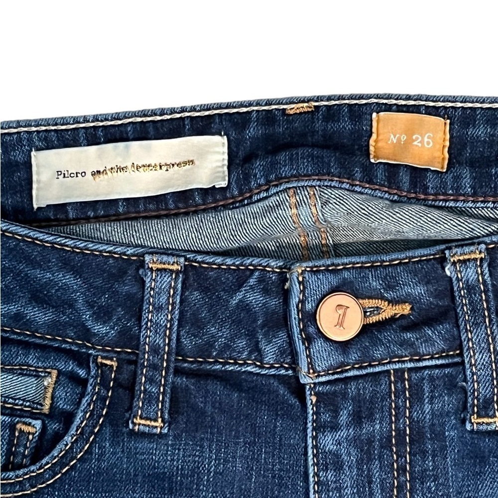 Anthropology Pilcro and the letterpress STET fit Skinny ankle jeans Sz 26 - Picture 4 of 5